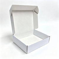 Boîtes d'expédition rectangulaires haut de gamme personnalisées en carton ondulé, écologiques et en matériaux recyclés pour l'emballage en gros