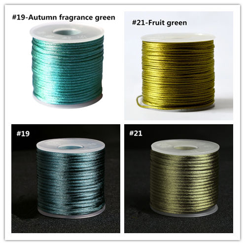 Cordino Di Seta E Nylon - 240 Metri Totali, 12 Colori, 2.5 Mm Per Braccialetti, Collane, DIY - Ideale Per Kumihimo E Amicizia - Foto 6