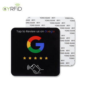 Không thấm nước 100 mét NFC xã hội phương tiện truyền thông thẻ <span class=keywords><strong>Google</strong></span> đánh giá Kết nối tấm NFC bảng Acrylic Sticker - Product Image 4