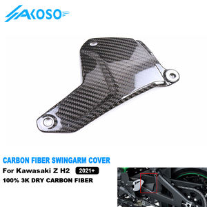 AKOSO100 % Kits de carénage de couverture de bras oscillant de moto en fibre de carbone sèche complète 3K pure pour Kawasaki <span class=keywords><strong>Z</strong></span> <span class=keywords><strong>H2</strong></span> <span class=keywords><strong>2021</strong></span> 2022 2023 2024 - Product Image 1