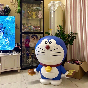 ประติมากรรมการ์ตูนอะนิเมะญี่ปุ่น/ชุดมังงะโดราเอมอนสีฟ้ารูปปั้นหุ่น1:1หุ่นยนต์โดราเอมอน - Product Image 5