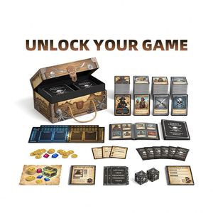 เกมกระดานสหกรณ์โกลเด้นฮาร์เวสต์ เซ็ลเฟตี้ แฮนช์ แอดเวนเจอร์ สำหรับ 4 ผู้เล่น ผจญภัยในฟาร์มแฟนตาซี สนุกสำหรับครอบครัว กล่องกระดาษแข็ง พิมพ์สีเต็มรูปแบบ - Product Image 2