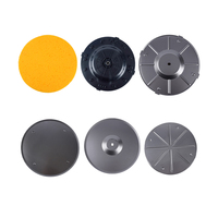 Meule diamantée pour turbine, pour le polissage et le nettoyage des surfaces en aluminium, pierre, béton et autres matériaux, 4 pouces, abrasif fin