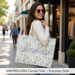 Sac fourre-tout en toile imprimé léopard avec logo personnalisé, fermeture éclair, longue cordelette, écologique, réutilisable, cadeau promotionnel - Product Image 2