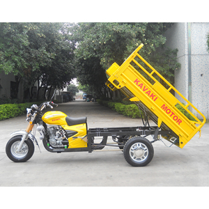 มอเตอร์ไซค์สามล้อที่ขับเคลื่อนด้วยก๊าซ250cc สำหรับงานหนักโครงเหล็กและรถสามล้อรับน้ำหนักได้มาก - Product Image 2