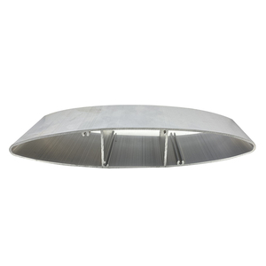 Customized Painted Aerofoil Airfoil Louvre Aluminium <strong>Wing</strong> <strong>Profile</strong> - Product Image 2