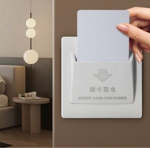 Tarjeta de Hotel de Alta/Baja Frecuencia para Interruptor de Energía, Compatible con Cualquier Tipo de Tarjeta, Interruptor de Tarjeta Normal AC220V 40A, Utilizado en Hoteles - Product Image 6