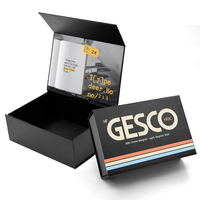 Usine OEM/ODM, boîte en papier rigide de luxe personnalisée, boîte cadeau pliable magnétique avec logo