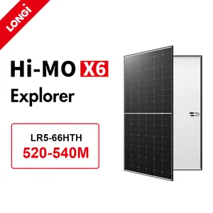 LONGi PV-Module Hi-MO X6 Explorer LR5-66HTH 520-540M monokristalline Solarzelle Solarpanel maximale Leistung 540 W