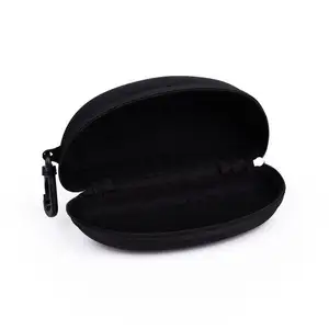 黑色EVA拉链太阳镜盒硬质太阳镜盒