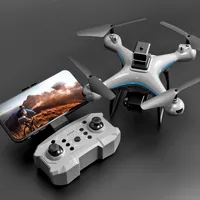 Drone YZ102 - Quadricoptère intelligent avec vol stationnaire par flux optique, évitement d'obstacles quadridirectionnel, Wi-Fi et éclairage LED, télécommande mobile - Idéal pour débutants
