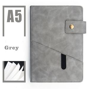 IStapromo Gifts A5 Faux Leather <b>Spiral</b> <b>Notebook</b> 200 Pages - OEM Custom Logo Printing for Business Gifts Office Supplies - Product Image 5