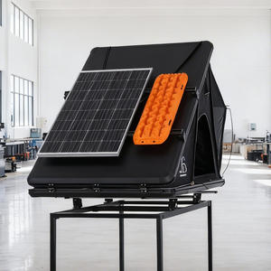 4x4野营车卡车配件硬壳屋顶帐篷铝梯 - Product Image 1