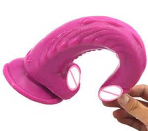 FAAK-consolador de dragón a escala para mujer, consolador con estimulador de clítoris, punto g, pene grueso, tapón Anal, masturbación, masaje, Vagina - Product Image 6