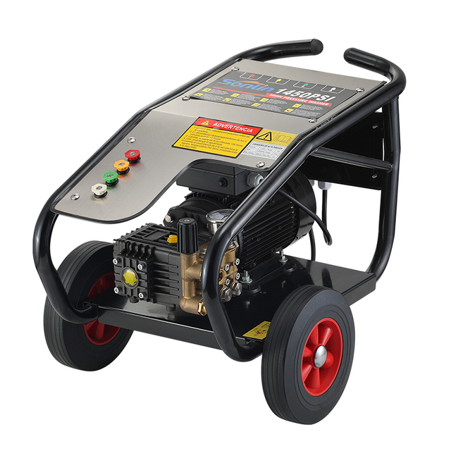 Sonlin 1450PSI 100Bar Industrial Electric Water Jet High Pressure Car Washer Outdoor Pressure Washer
