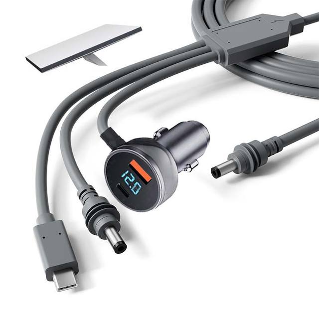 Digital Display Car Charger Starlink Mini Power Cable 100W 12V USB C DC Waterproof Charging Data Cord