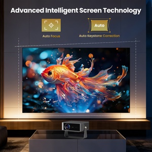 โปรเจคเตอร์พกพา ระบบ Android 14 ราคาสุดคุ้ม 2+32G HDR ความละเอียด Native 1080p รองรับ WiFi 6 หน้าจอ LED LCD ความสว่าง 500ANSI สำหรับโฮมเธียเตอร์ <span class=keywords><strong>ดู</strong></span>หนังกลางแจ้ง - Product Image 5