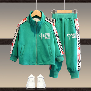 Nuovo Completo Primaverile e Autunnale per Bambini Maschi, Set di 2 Pezzi con Felpa a Maniche Lunghe - Product Image 5