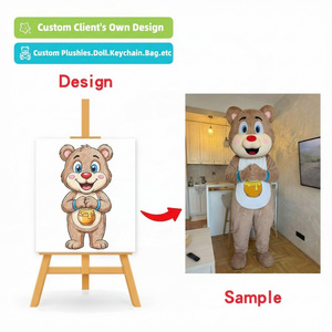 Peluche Personalizzati OEM/ODM, Orsetto Morbido con Miele, Mascotte per Eventi Religiosi, Souvenir, Squalo, Bambole di Peluche Personalizzate dalla Cina - Product Image 1