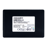 قرص صلب أصلي PM9A3 MZQL23T8HCLS-00W07 U.2 NVME SSD من سامسونج، قرص صلب جديد U.2 بسعة 3.84 تيرابايت