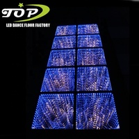 Location magnétique miroir 3d starlit led piste de danse à vendre