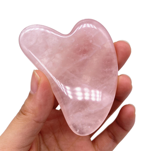 Herramienta Facial Gua Sha de <span class=keywords><strong>Cuarzo</strong></span> <span class=keywords><strong>Rosa</strong></span> Teenyear con Función Musical - Masaje Antienvejecimiento para la Cara, Piedra Guasha de Cristal <span class=keywords><strong>Rosa</strong></span> - Product Image 1