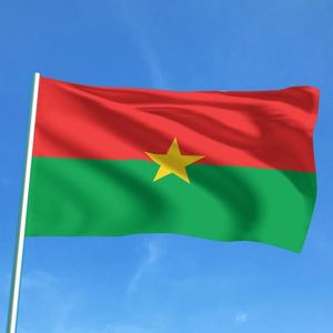Custom Custom 3*5ft 150*90cm Burkina Faso Flag High Quality National Pennant <b>Banner</b> for Promotional Gifts - Product Image 3