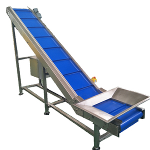 IVZ <strong>Conveyor</strong> Food Grade Durable Inclined <strong>Belt</strong> <strong>Conveyor</strong> With Easy Cleanliness And Adjustable Speed PU/PVC <strong>Belt</strong> - Product Image 1