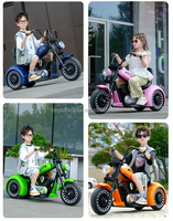 Moto électrique pour enfants style Harley, très populaire, à batterie rechargeable, tricycle motorisé, jouet pas cher