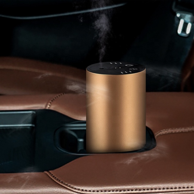 Best Car Diffuser Portable Car Air Freshener Waterless Diffuser for Essential Oil Nebulizer Atomizing Car Scent Diffuser