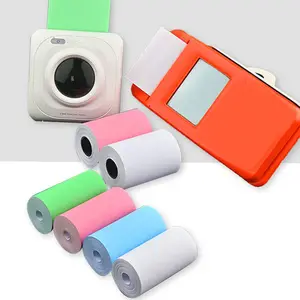 Nhà Máy Bán buôn paperang BPA free giấy nhiệt 57x25 57x35 mét in màu máy in nhiệt cuộn cho mini Pocket máy in