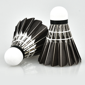 Whizz bádminton <span class=keywords><strong>pluma</strong></span> de ganso negro color de la <span class=keywords><strong>pluma</strong></span> - Product Image 1