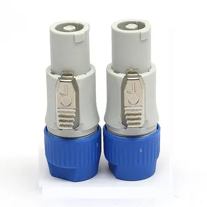 Manufacturer 3 Core Xlr Plug Speakon plug Waterproof 20A 250V Powercon True1 3 Pins Power Connector