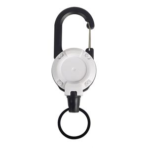 Outdoor Easy Pull Telescopic Steel Wire Rope Multifunctional ABS Retractable Badge Reel <b>Keychain</b> with Fashion Trend - Product Image 5
