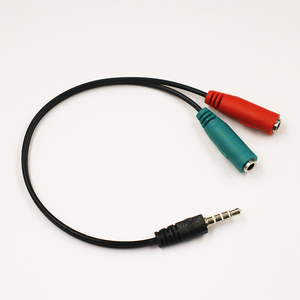 Phích cắm tai nghe kép 3.5mm âm thanh stereo Nam 1 2 nữ jack tai nghe y Splitter Cáp Adapter cho màn hình sử dụng - Product Image 4