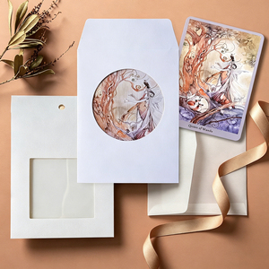 Papier kraft blanc écologique de qualité supérieure 200 g/m², format <span class=keywords><strong>A4</strong></span>, <span class=keywords><strong>enveloppe</strong></span> avec fenêtre transparente, possibilité de personnalisation pour l'emballage de photos et de cartes - Product Image 3