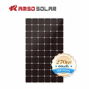ODM/OEM солнечная панель цена 270 Вт солнечные батареи mono с 60 солнечными элементами