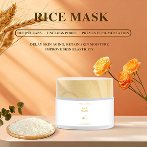 Masques OEM ODE, soins de la peau, masque d'argile de riz pour un nettoyage en profondeur, contrôle de l'huile, anti-acné, éclaircissant, masque facial en argile de riz - Product Image 6