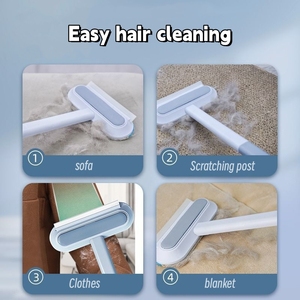 น้ํายาทําความสะอาดหน้าต่างกระจกในครัวเรือนหน้าจอหน้าต่างแมวแปรงทําความสะอาดผู้ผลิตเตียงโซฟากวาดฝุ่นแปรงกําจัดขนสัตว์เลี้ยง - Product Image 6