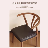 Chaise Taishi de style mi-ancien pour la maison, chaise de salle à manger, chaise à dossier pour snack-bar et stand alimentaire, chaise de négociation pour hôtel, chaise en fer pour la maison