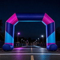 Arche de contrôle gonflable MORNINGir pour les courses cyclistes, les triathlons et les compétitions d'endurance