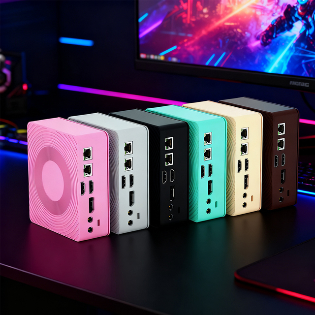 Mini Pc Ryzen 9 M.2 NVME DDR5 RAM Wifi6 Ryzen Cpu Desktop Computer Gaming Mini Pc