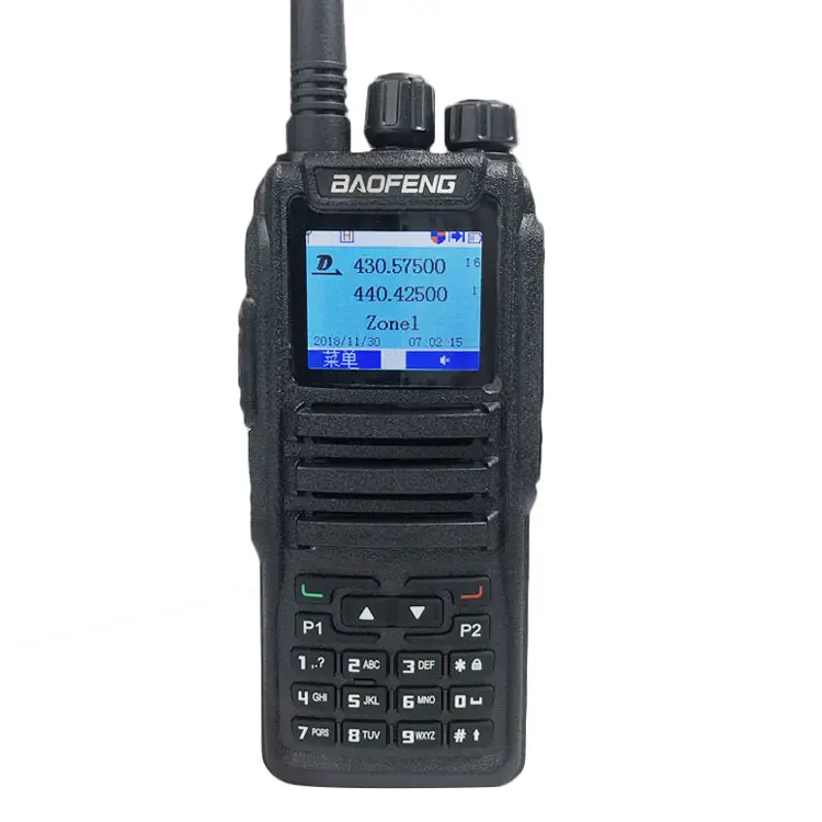 Baofeng DM-1701 워키 토키 헤드셋 dmr 계층 디지털 양방향 라디오