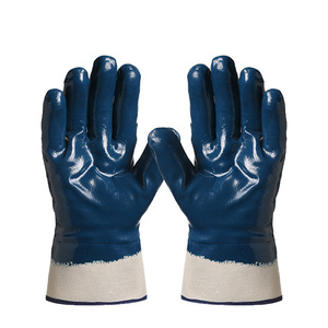 Guanti in Nitrile a Copertura Totale con 5 Protezioni: Resistenti a Olio, Elettricità Statica, Calore, Usura e Corrosione. - Product Image 1