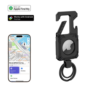 Anti-Pérdida Airtags Cover Locator Tracker Finder Case Abrebotellas Llavero Organizador <span class=keywords><strong>de</strong></span> llaves para airtag <span class=keywords><strong>original</strong></span> - Product Image 1