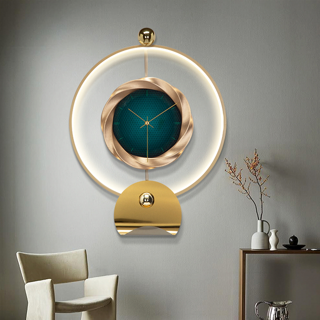 Customized Cheap Price Digital Resin Wall Clock with Needle Display Modern Silent Clock for Living Room on Sale in Factory