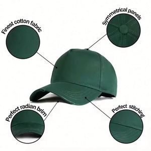 TCAP China High Quality Wholesale Classic Custom Logo Panel 5-Panel Breathable Waterproof Terry Performance Cycling Beach - Product Image 5