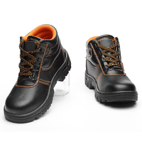 Sepatu Safety Kerja Anti-Hantaman S3 Breathable Kulit Las Berkualitas Tinggi Model High Top Grosir Terlaris Litai
