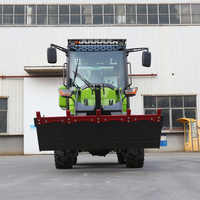 Mesin Backhoe Loader Kecil 4x4 Mini Excavator untuk Operasi di Ruang Sempit