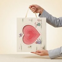 Boîte cadeau rigide de luxe personnalisée avec poignées en ruban pour coffrets de bougies parfumées, logo en feuille d'or, emballage de bougies